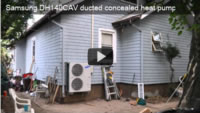 Video of Samsung concealed systems: DHV140CAV & EH070CAV