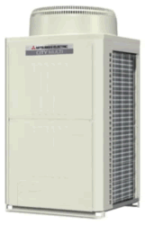 Mitsubihi city multi heat pump outdoor unit